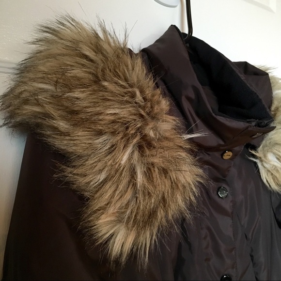 Lauren Ralph Lauren Jackets & Blazers - LAUREN RALPH LAUREN ACTIVE Chocolate Brown Coat